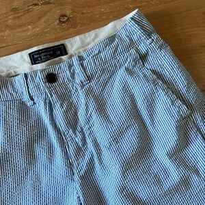 NWOT Abercrombie Seersucker Shorts